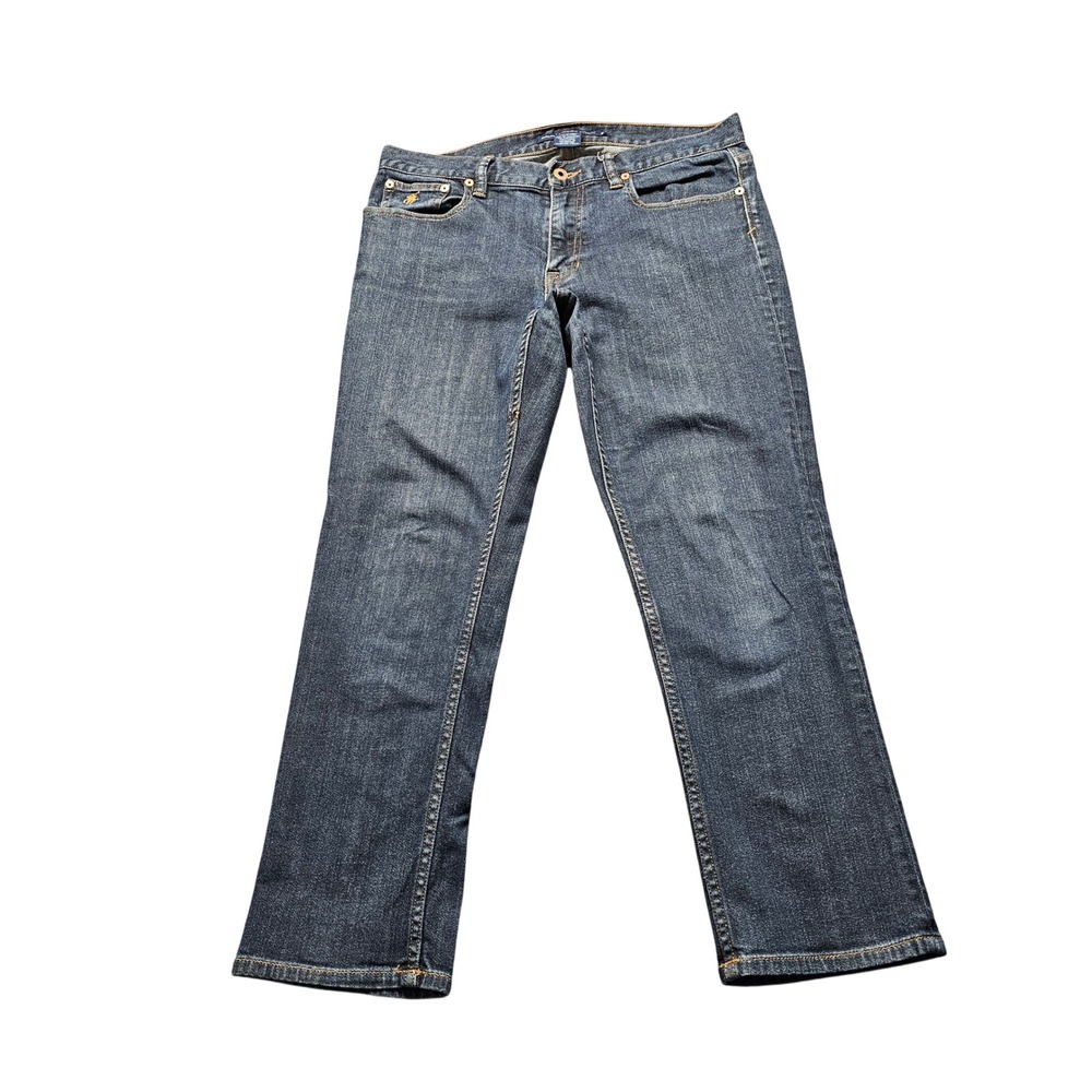 Ralph Lauren Sport Straight Leg Jeans Mens 33x25 Blue Denim Dark Wash Classic